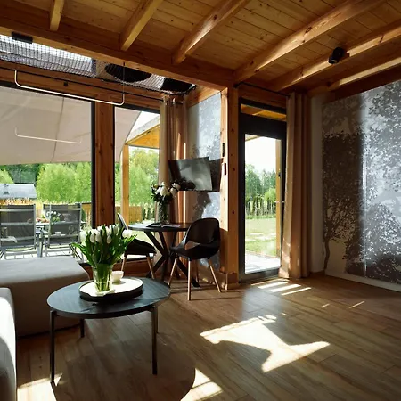 山林小屋 Rezerwat Sauna - Balia - Hot Tube - Jacuzzi - Basen - Klimatyzacja - Kominek Wielin
