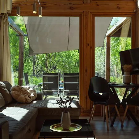 Lodge Rezerwat Sauna - Balia - Hot Tube - Jacuzzi - Basen - Klimatyzacja - Kominek