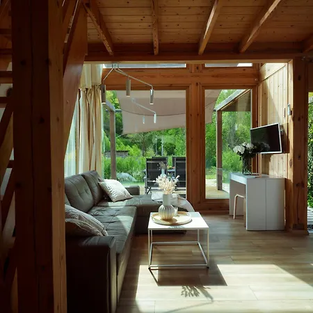 山林小屋 Rezerwat Sauna - Balia - Hot Tube - Jacuzzi - Basen - Klimatyzacja - Kominek *