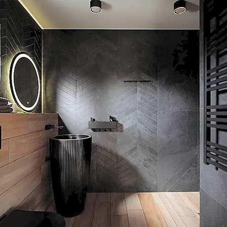 Lodge Rezerwat Sauna - Balia - Hot Tube - Jacuzzi - Basen - Klimatyzacja - Kominek *